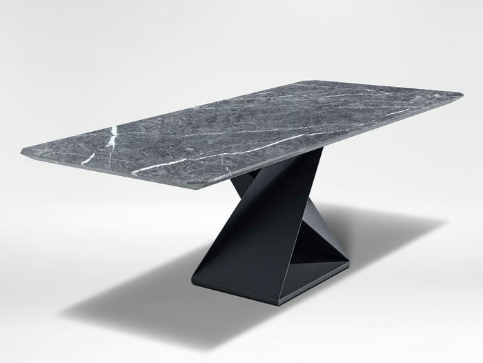 ZING - Rectangular marble table _ CAMERICH