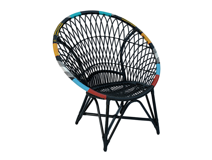 MERLYN - Garden synthetic fibre easy chair _ CBdesign