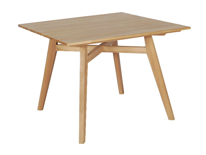 RIFF - Square solid wood garden table _ CBdesign