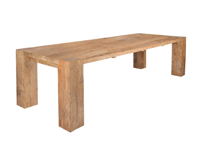 TITAN - Rectangular teak garden table _ CBdesign