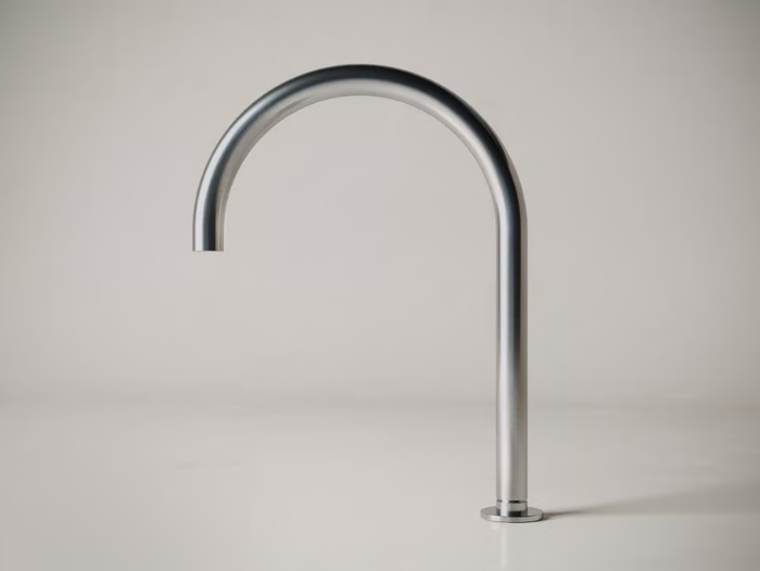 JP 11.2 - Deck-mounted stainless steel sink spout _ COCOON