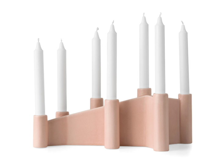 CATHEDRAL - Ceramic candle holder _ Calligaris