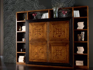 CA' VENIER - Wall-mounted wooden bookcase _ Cantiero