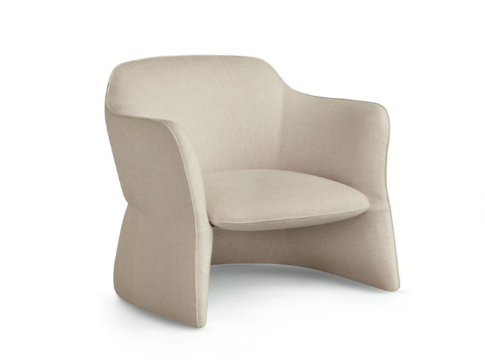 KARINA - Fabric armchair with armrests _ Cantori