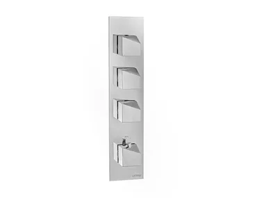 DSIDE 0-DSD4202EST-CR - Recessed thermostatic shower mixer with plate _ Carimali