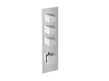 DSIDE 0-DSD4002EST-CR - Recessed thermostatic shower mixer with plate _ Carimali