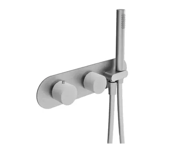 PEARL SCULL 0-SCL5106/5107EST-CR - Recessed thermostatic shower mixer with hand shower _ Carimali