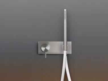 MILO360 84 - Wall mounted mixer set for bath/shower with hand shower _ Ceadesign