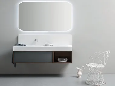 DES 53 - Wall-mounted vanity unit _ Cerasa