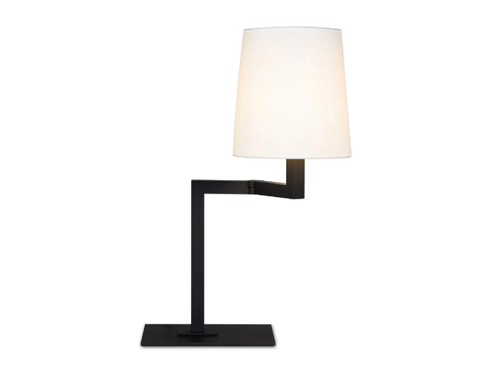 TONDA - LED adjustable fabric table lamp _ Contardi