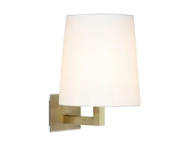 TONDA - LED dimmable fabric wall lamp _ Contardi