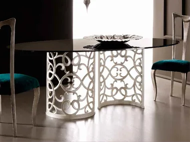 FLORA - Oval dining table _ CorteZari