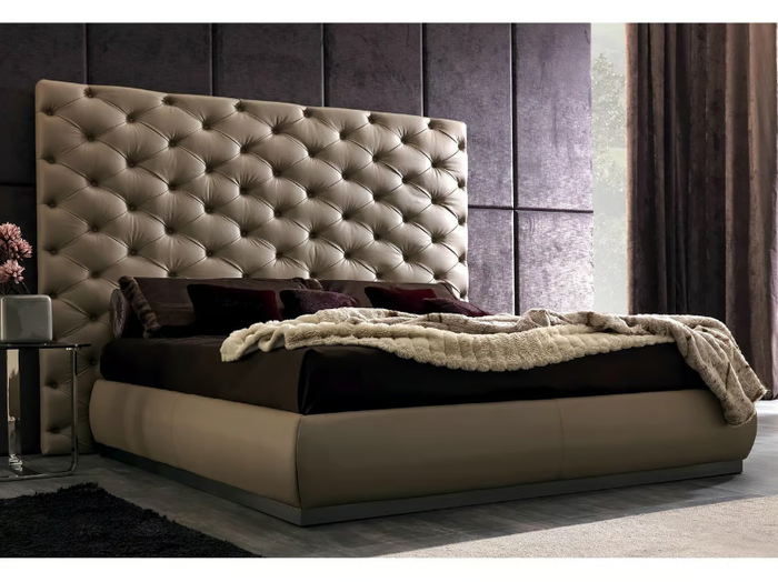 RICHARD - Double bed with tufted headboard _ CorteZari