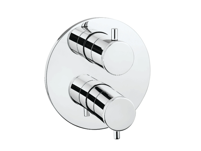 MPRO - Thermostatic 2 hole shower mixer with diverter _ Crosswater