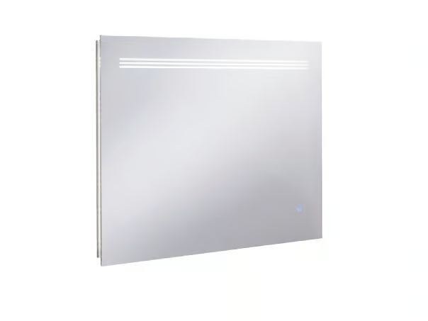 RADIANCE - Wall-mounted rectangular mirror with integrated lighting _ Crosswater