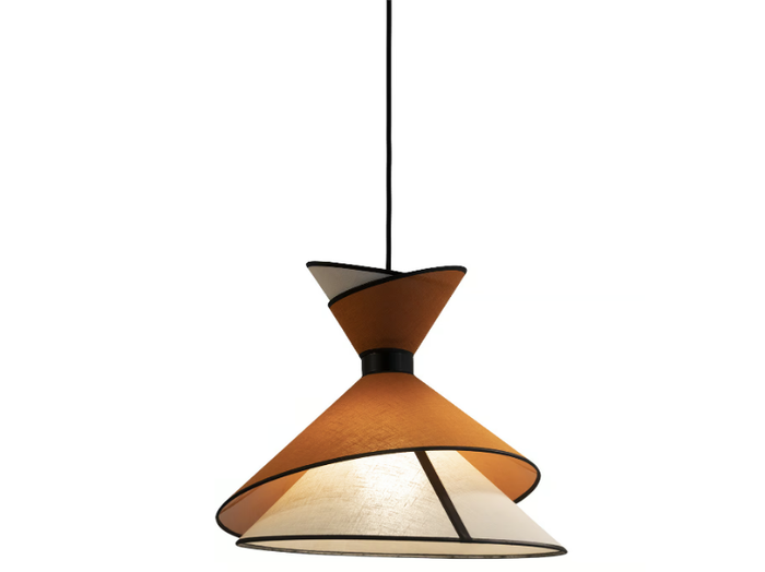 KIMONO GRAND - LED fabric pendant lamp _ DESIGNHEURE