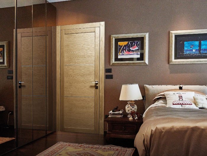 FASHION - Hinged solid wood door _ DIERRE