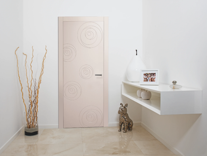 FILUM & MODERN - Flush-fitting door with concealed hinges _ DIERRE