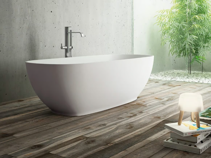 OVAL - Freestanding oval Aquatek bathtub _ DISENIA