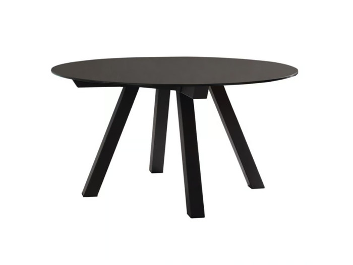 DUERO 529 - Round ceramic dining table _ DRESSY