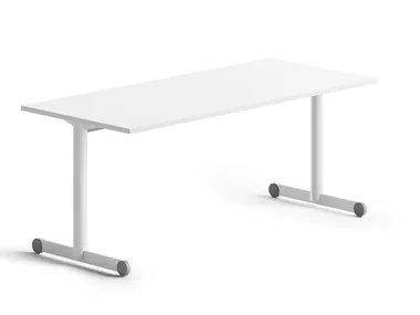 OSLO - Rectangular melamine office desk _ DVO