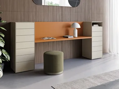 MODULA - Wooden console table / secretary desk _ Dall'Agnese