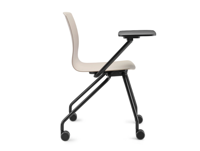 FIORE - Polyamide training chair with writing tablet _ Dauphin