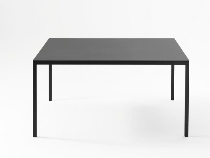 HELSINKI - Rectangular steel dining table _ Desalto