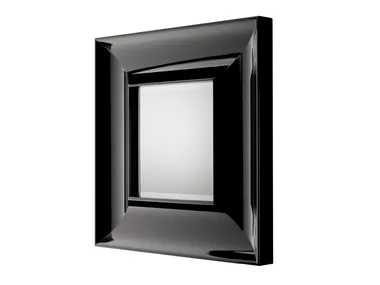 BLACK JACK - Wood framed bathroom mirror _ Devon&Devon