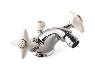 WHITE ROSE - Countertop 1 hole bidet mixer _ Devon&Devon