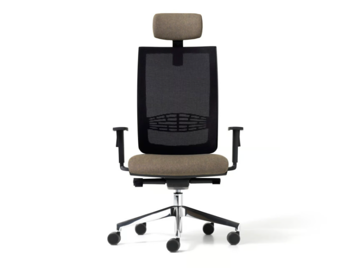 GOAL - Swivel high-back mesh office chair _ Diemme