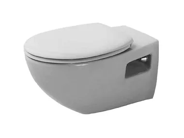 DURAPLUS - Wall-hung ceramic toilet _ Duravit