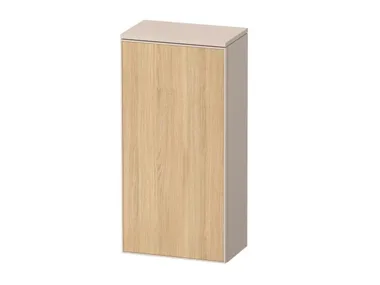 ZENCHA - Single wooden bathroom wall cabinet with doors _ Duravit