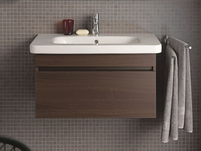 DURASTYLE - Wall-mounted wooden vanity unit _ Duravit