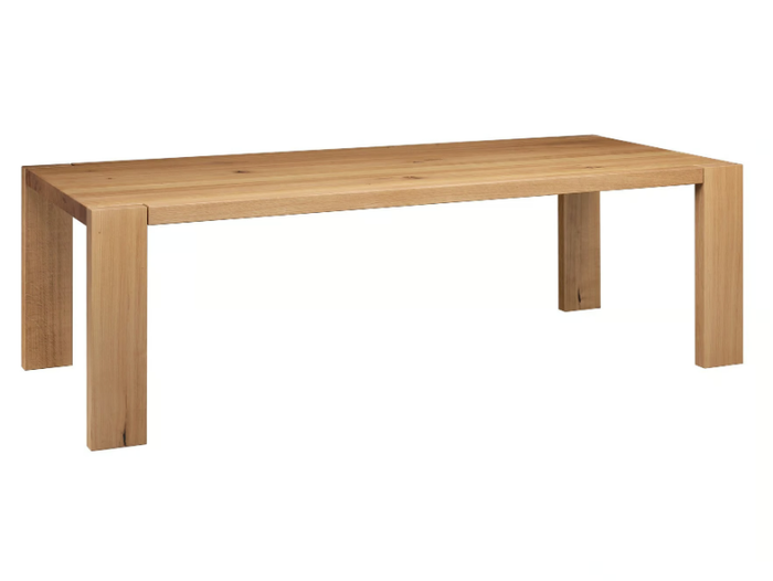 LONDON - Rectangular solid wood table _ E15