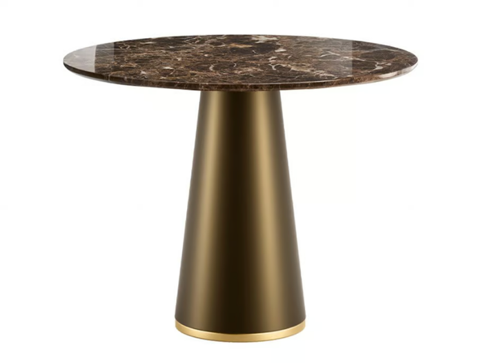 TED BISTRO - Round marble table _ EFORMA