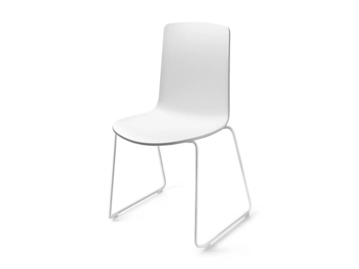 LOTTUS HIGH - Sled base polypropylene chair _ ENEA