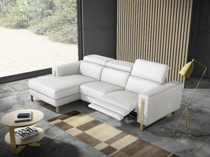 ASHLEY - 2 seater sofa with chaise longue _ Egoitaliano