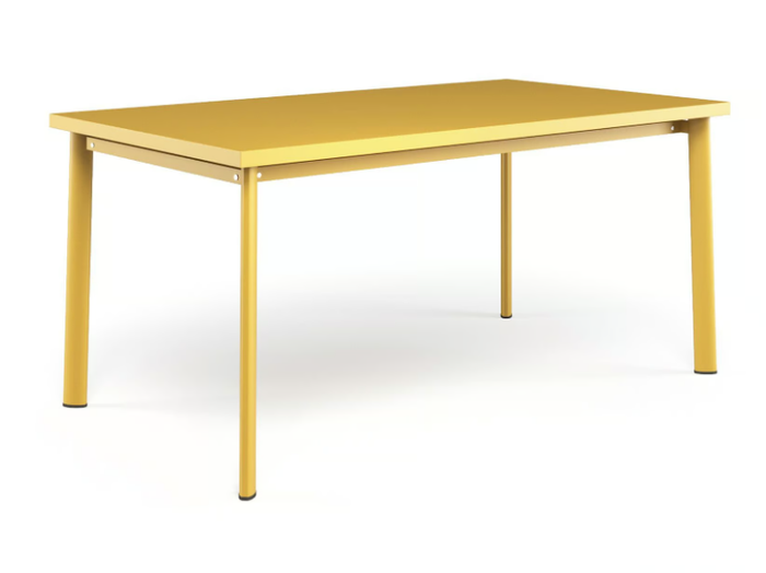 STAR - Rectangular steel garden table _ Emu