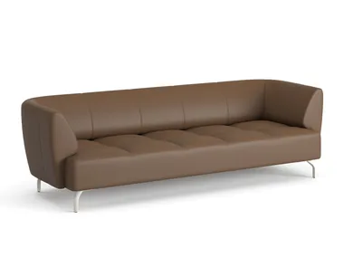 IDAN - 3 seater leather sofa _ Ersa