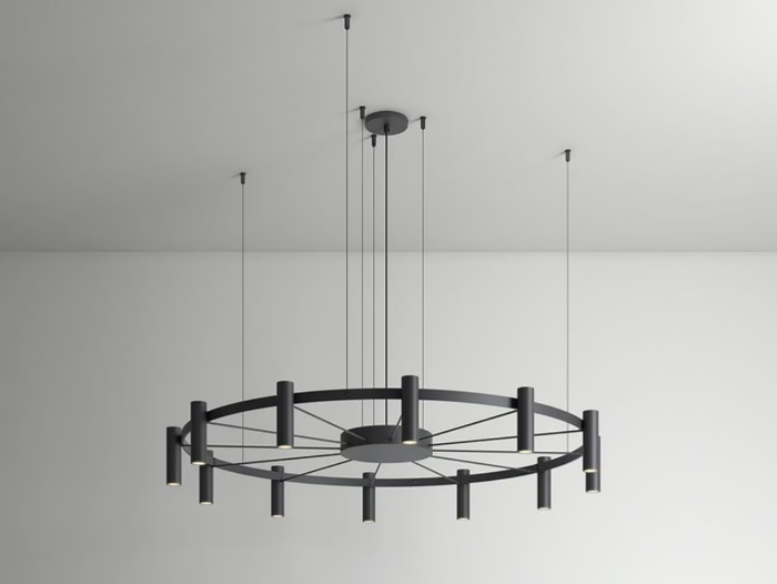 LAVERD - LED metal pendant lamp _ Estiluz