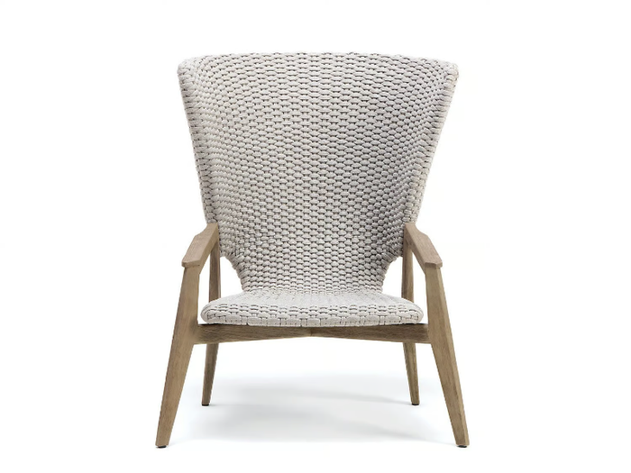 KNIT - High-back outdoor wingchair _ Ethimo