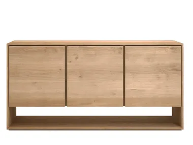 OAK NORDIC - Oak sideboard with doors _ Ethnicraft