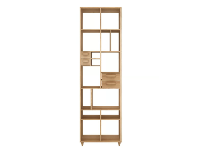 PIROUETTE - Open solid wood bookcase _ Ethnicraft