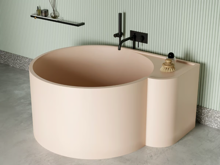 NOUVEAU - Round Livingtec® bathtub _ Ex.t