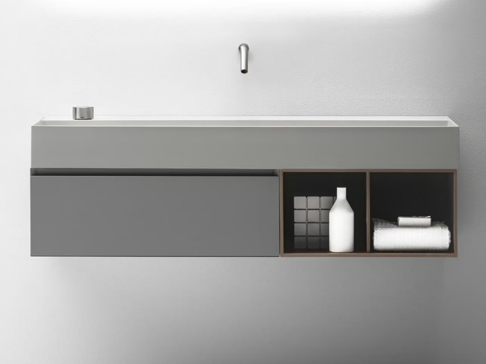 QUATTRO.ZERO - Vanity unit with drawers _ FALPER