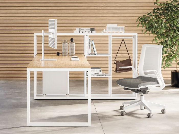 FRAMEWORK 2.0 - Sectional workstation desk _ FANTONI