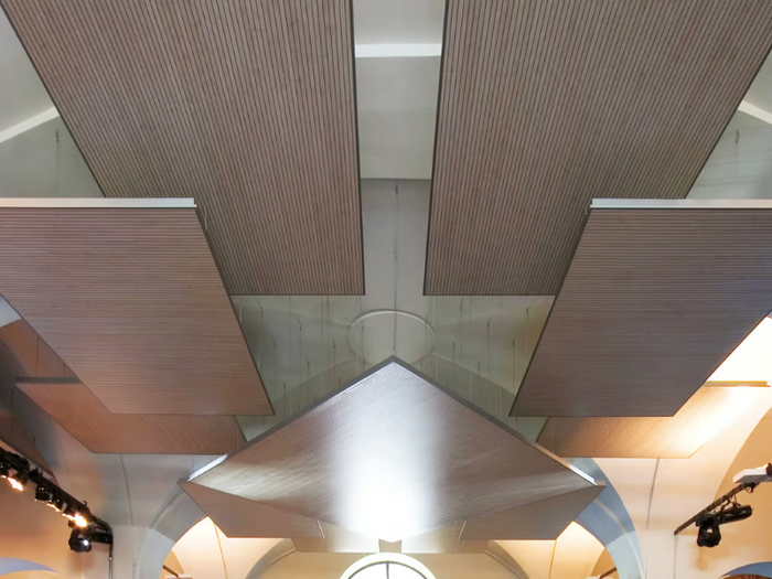 ISLE - MDF acoustic ceiling clouds _ FANTONI