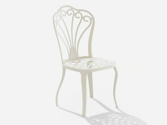 ARMONIA - Aluminium garden chair _ FAST