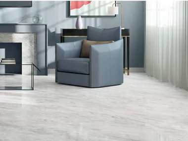 TRAMBISERRA GREY - Porcelain stoneware wall/floor tiles with marble effect _ FMG